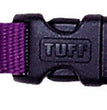 Coastal Adjustable Nylon Dog Collar with Plastic Buckle Purple 1ea/1 In X 18-26 in