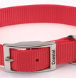 Coastal Single-Ply Nylon Collar Red 1X18In