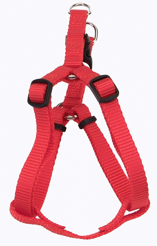 Comfort Wrap Adjustable Nylon Dog Harness Red 1ea/MD, 3/4In X 20-30 in