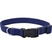 New Earth Soy Adjustable Dog Collar Indigo 1ea/3/4 In X 12-18 in