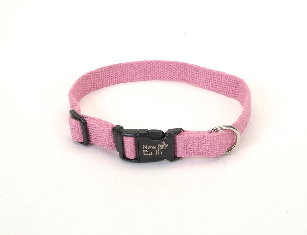 New Earth Soy Adjustable Dog Collar Rose 1ea/1 In X 18-26 in