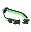 Inspire Adjustable Dog Collar Green 5/8 x 10-14in. Small