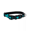 Inspire Adjustable Dog Collar Aqua 1 x 18-26in. Large