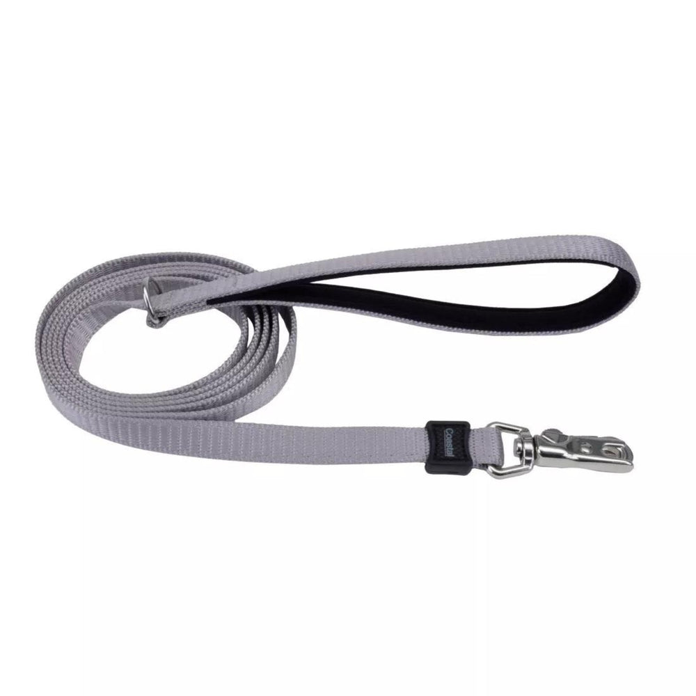 Inspire Dog Leash Gray 5/8in. x 6ft. Small/Medium