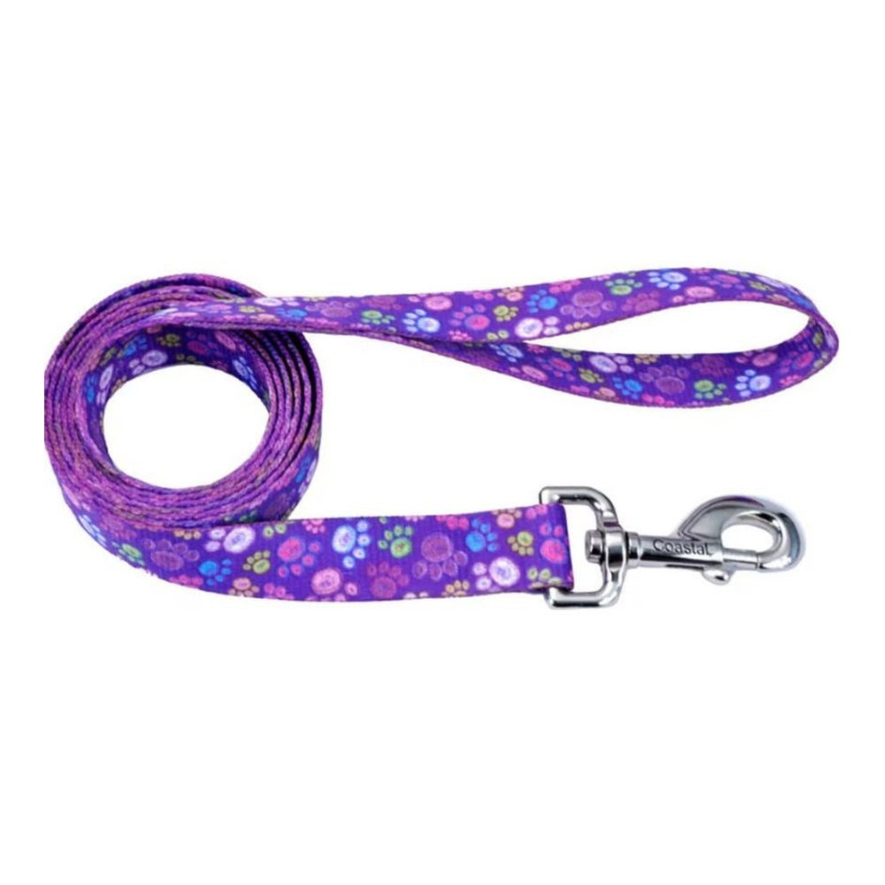 Styles Dog Leash Purple Large 1in. x 6 Ft