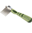 Safari Dog De-Matting Comb Green 1ea/One Size for your Pet Dog with Pet Store X.