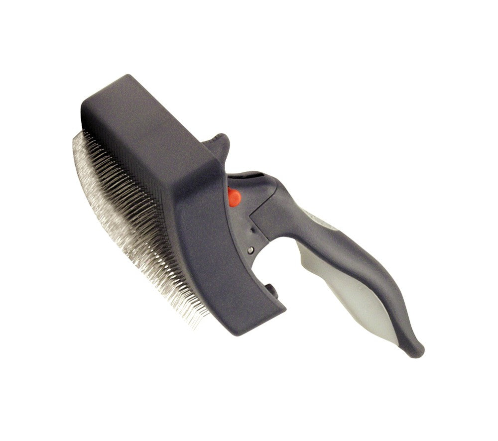 Evolution Self-Cleaning Slicker Dog Brush 1ea/SM for your Pet Dog with Pet Store X.