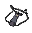 Walk Right Front-Connect Padded Dog Harness Black 1ea/MD, 20-30 in