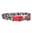 Styles Adjustable Dog Collar Tropical Flower X-Small 3/8 x 8-12 In