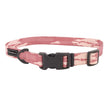 Coastal Water and Woods Adjustable Dog Collar Bottomland Pink 1ea/14-20 in