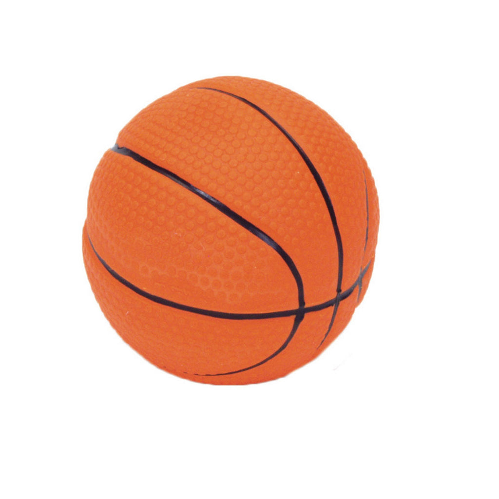 Rascals Latex Dog Toy Basketball Brown 1ea/25 in for your Pet Dog with Pet Store X.