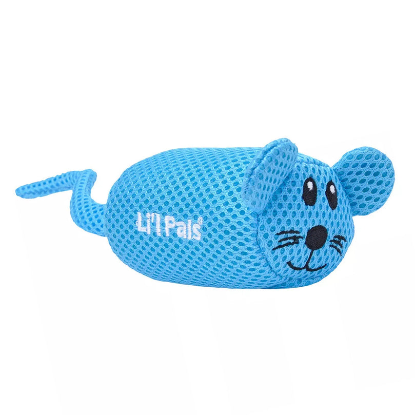 Coastal Pet Li'l Pals Mesh Dog Toys Mouse 5" for your Pet Dog with Pet Store X.