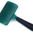 Safari Dog Self-Cleaning Slicker Brush Light Green/Dark Green 1ea/MD