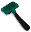 Safari Cat Self-Cleaning Slicker Brush Green One Size