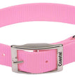 Coastal Single-Ply Nylon Collar Bright Pink 1X18In for your Pet Dog with Pet Store X.