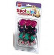 Spot Colored Plush Mice Rattle and Catnip Cat Toy Assorted 12 Pack