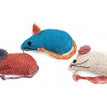 Spot Burlap Mice Catnip Toy Assorted 3 in 3 Pack