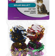 Spot Mylar Ball Cat Toy Multi-Color 1.5 in 4 Pack