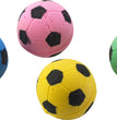 Spot Sponge Soccer Ball Cat Toy Multi-Color 4 Pack