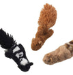 Skinneeez Forest Creatures Cat Toy with Catnip Assorted 4.75 in