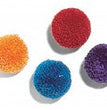 Spot Wool Pom Poms Cat Toy with Catnip Assorted 1.5 in 4 Pack