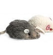 Spot Plush Mice Rattle and Catnip Cat Toy Assorted 4.5 in 2 Pack