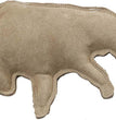 Dura-Fused Leather Dog Toy Buffalo Tan 1ea/LG for your Pet Dog with Pet Store X.