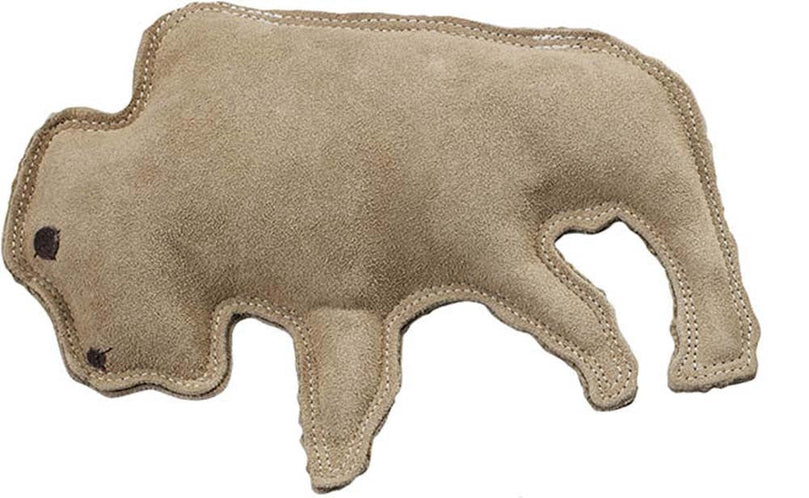 Dura-Fused Leather Dog Toy Buffalo Tan 1ea/LG for your Pet Dog with Pet Store X.