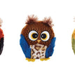 Spot Hoots Owl Plush Dog Toy Assorted 1ea/3 in