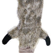 Skinneeez Forest Series Dog Toy Raccoon Gray 1ea/Regular for your Pet Dog with Pet Store X.