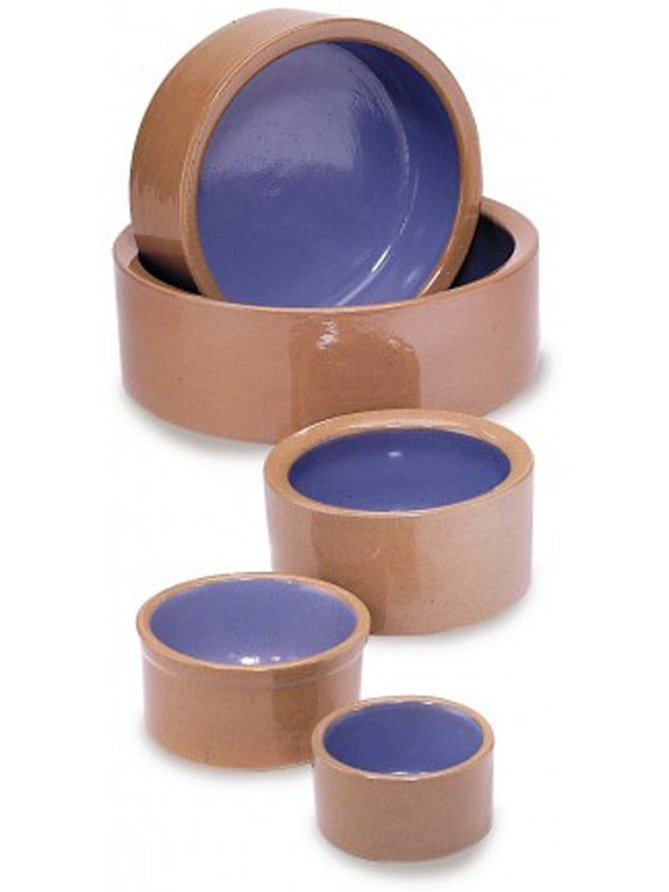 Spot Standard Crock Dog Bowl Blue 1ea/3.75 in