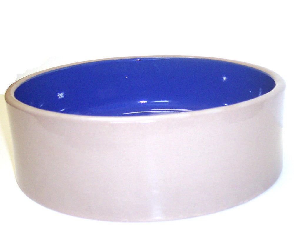 Spot Standard Crock Dog Bowl Blue 1ea/9.5 in