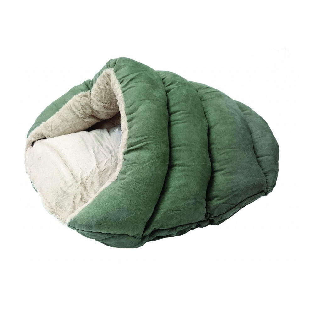 Ethical Pet Sleep Zone Cuddle Cave 22" Sage for your Pet Dog with Pet Store X.