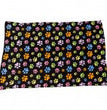 Spot Snuggler Rainbow Pawprint Blanket Black 1ea/40 In X 60 in