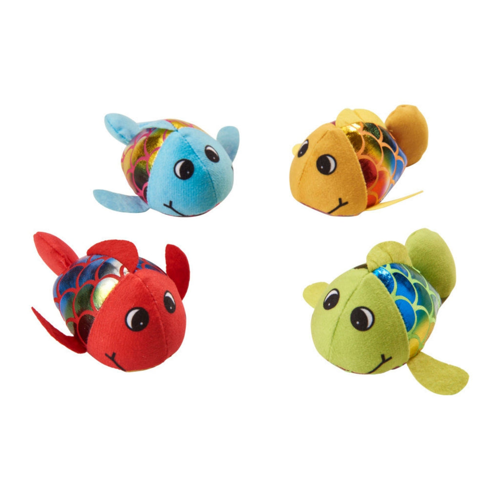 Spot Plush Jittery Fish Cat Toy Assorted, 1ea/3 in