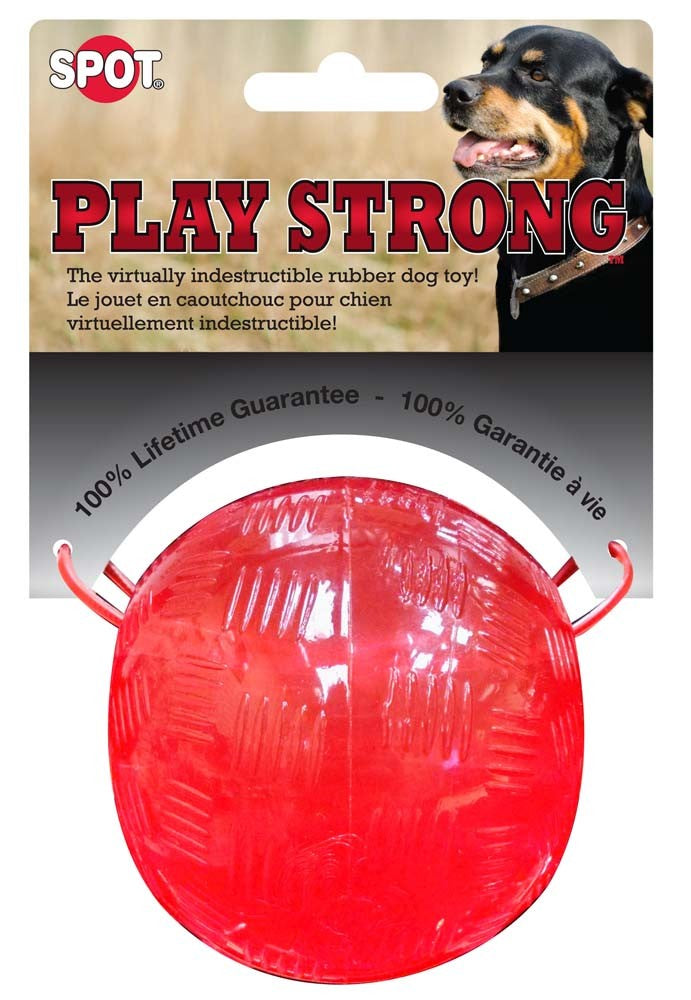 Spot Play Strong Ball Dog Toy 1ea/3.25 in, MD