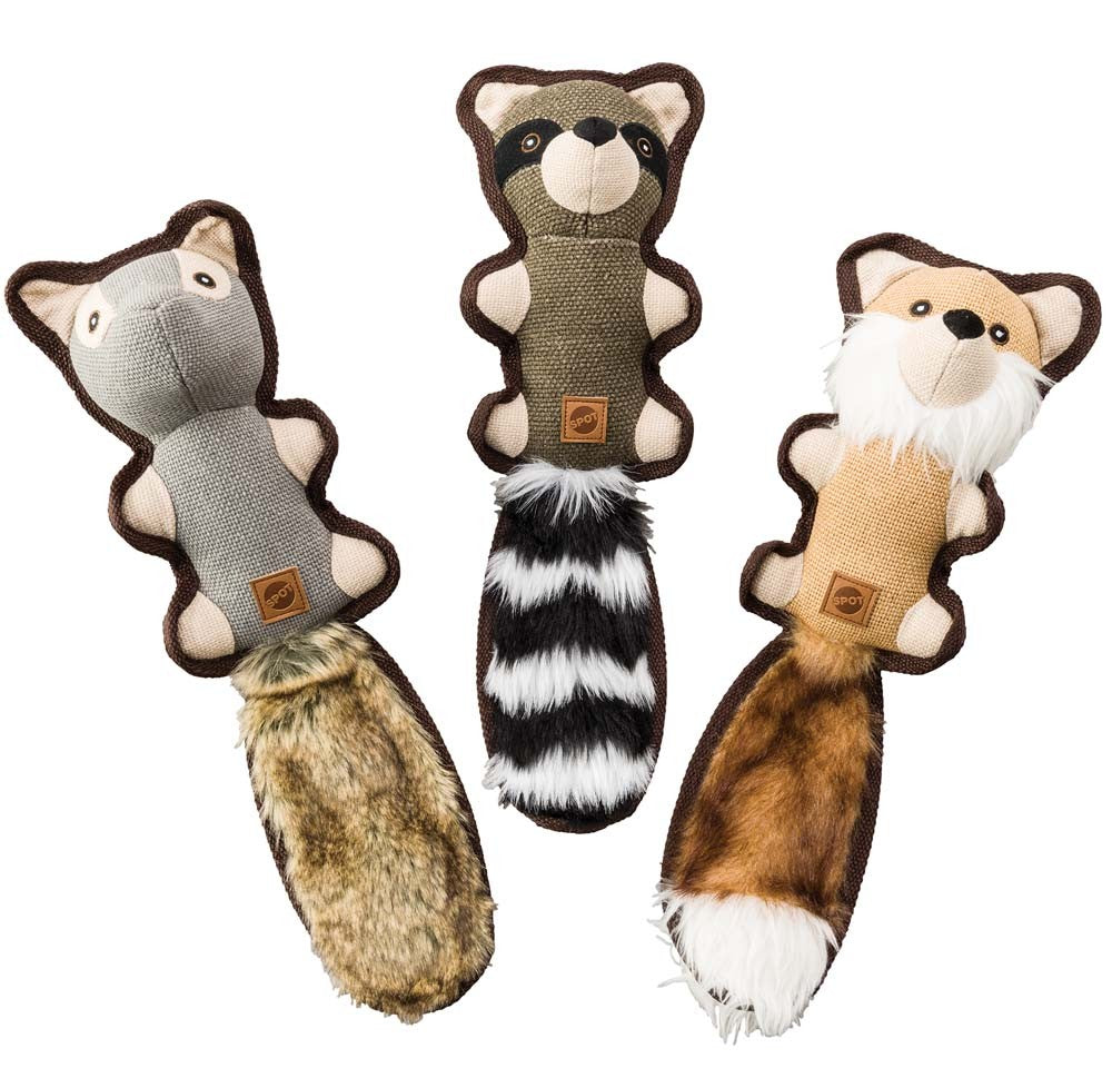 Spot Dura Fuse Hemp Friends Dog Toy Assorted 1ea/18 in