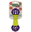 Spot Geo Play Dual Texture Dumbbell Dog Toy Assorted 1ea/7 in for your Pet Dog with Pet Store X.