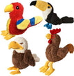 Earth Dog Toy Birds, Assorted, 1ea/8 in