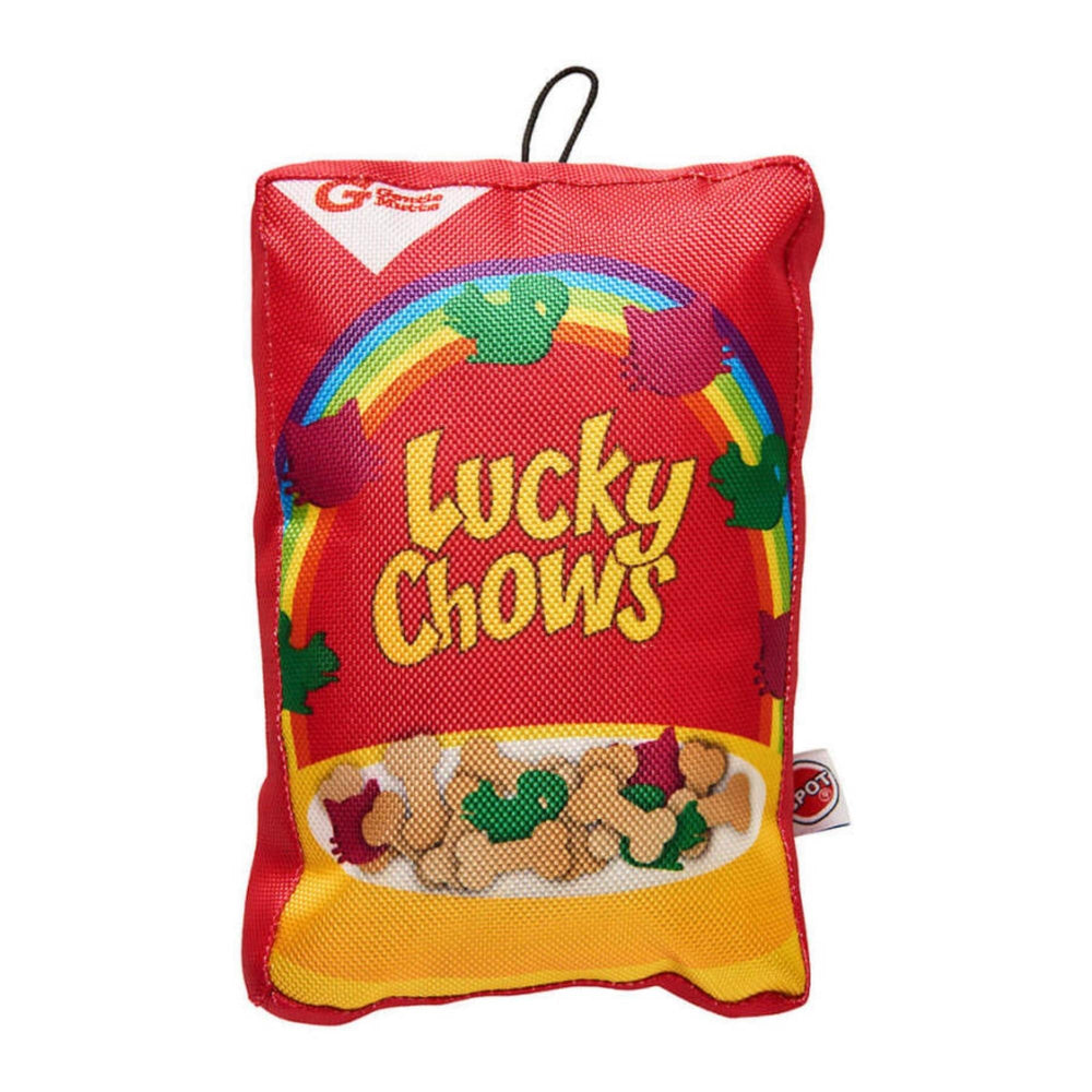 Spot Fun Food Cereal Dog Toy Lucky Chows, 1ea/One Size