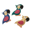 Spot Durafuse Leather Parrot Dog Toy Assorted, 1ea/8 in