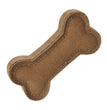 Spot Dura-fuse Leather Chunky Dog Toy Bone, 1ea/6 in