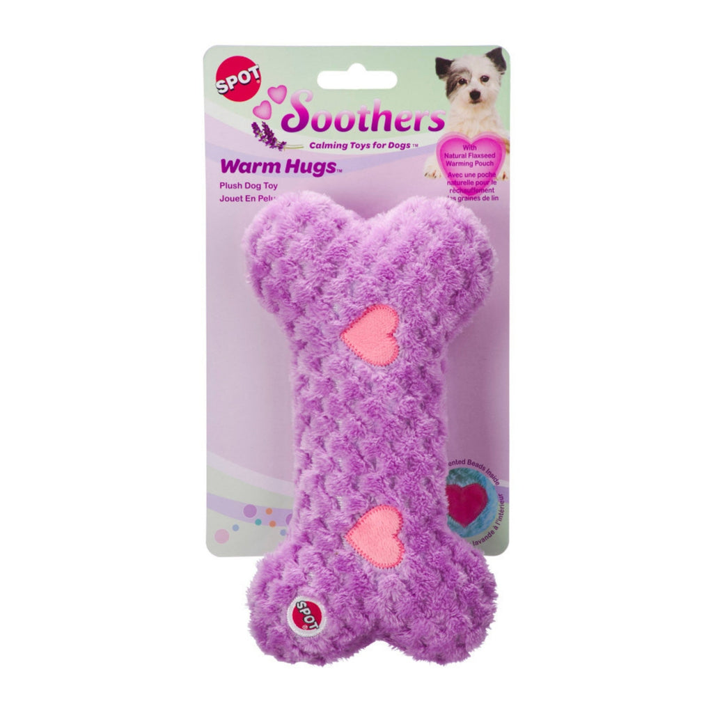 Spot Soothers Warm Hug Bone Dog Toy Assorted, 1ea/9 in for your Pet Dog with Pet Store X.