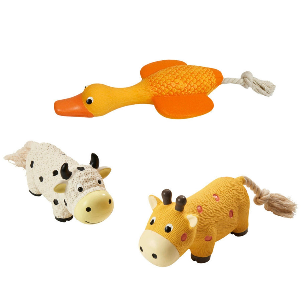 Spot Latex Tuggers Dog Toy Assorted, 1ea/10 in