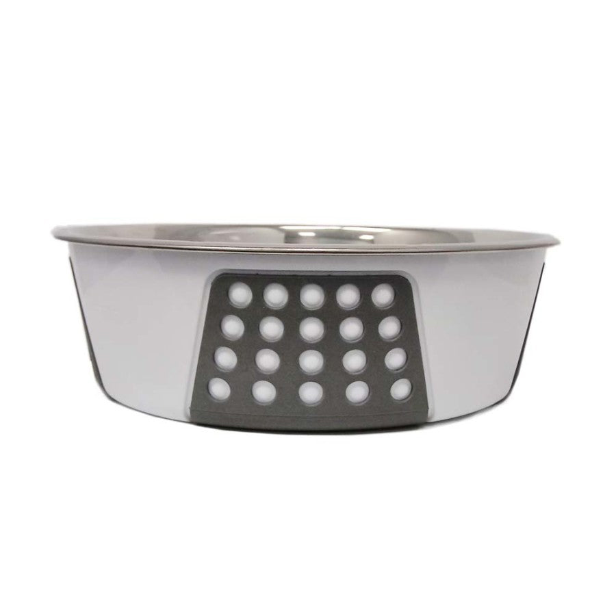 Spot Tribeca Dog Bowl White 1ea/15 oz