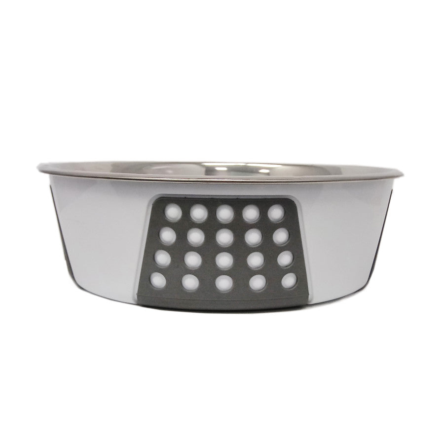 Spot Tribeca Dog Bowl White 1ea/30 oz