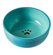 Spot Elegance Dog Bowl Aqua, 1ea/7 in