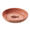 Spot Portofino Oval Cat Dish Blush Pink, 1ea/6 in