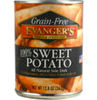 Evanger's Grain-Free Wet Dog & Cat Food Sweet Potato 128oz (Case of 12) for your Pet Dog with Pet Store X!