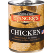 Evanger's Grain-Free Wet Dog & Cat Food Chicken 128oz (Case of 12) for your Pet Dog with Pet Store X!